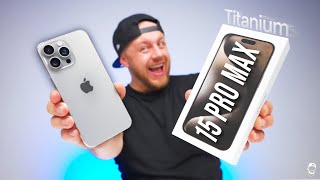 A tohle jste věděli iPhone 15 Pro Max Unboxing 🚀 [upl. by Aonehc928]