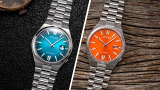 One of the Leading Japanese Affordable Watches Gets New Dials The Citizen Tsyuosa [upl. by Fonville]