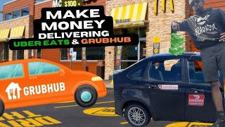 quick ways to make money delivering fast food  RIDE ALONG 83 [upl. by Nommad]