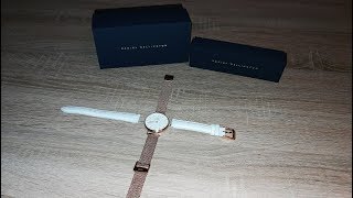 Daniel Wellington Classic Petite Melrose  Damenuhr  Unboxing [upl. by Asenev]