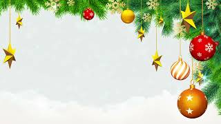 Christmas Background HD  Animated Background Loop  Christmas Template  FreeMake [upl. by Evad]