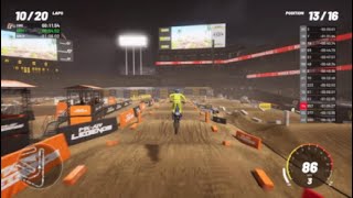 Mx vs Atv Legends ESMX Pro A Rd4 Oakland 450 Main Event [upl. by Limhaj]