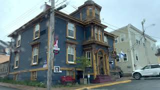 Driving Streets of Lunenburg in Nova Scotia 4K [upl. by Alesandrini]