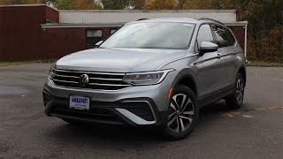 2022 VW Tiguan S  Features Review amp POV Road Test [upl. by Ennairrek227]