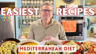 10 Easy Mediterranean Recipes  Mediterranean Diet for Beginners [upl. by Eimarrej]