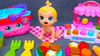 65 Minutes Unwind With Ice Cream Playset Unboxing🍟😍 Cash Register Toys ASMR 👑 Galaxy Unboxing [upl. by Ralleigh]