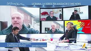 Cristiano Tinazzi a Myrta Merlino quotCentinaia di persone mi hanno minacciato di morte hanno [upl. by Ahtekal195]