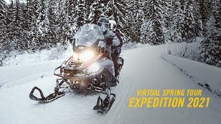 2021 SkiDoo Virtual Tour Expedition SE Walk Around [upl. by Retsof]