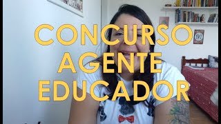 CONCURSO Agente Educador RJ  O que você precisa saber [upl. by Ailana]