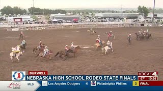 Nebraska state high school rodeo finals in Burwell [upl. by Balthasar]