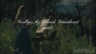 Mitski  Goodbye My Danish Sweetheart Lyrics [upl. by Ilellan]