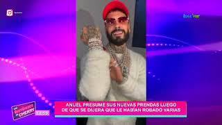 Anuel presume sus nuevas prendas luego de que se dijera que le habían robado varias [upl. by Jay891]