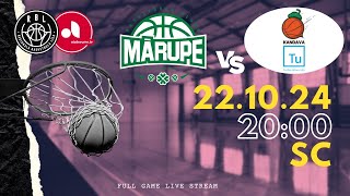 BK MārupeLU vs KandavaTurība  Ramirent NBL 20242025 [upl. by Durrell]