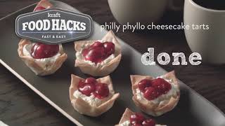 Philly Phyllo Cheesecake Tarts [upl. by Badger]