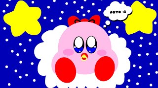 Kirby as a Baby 😍🥺💖🎀🍼 IbisPaint SpeedpaintDrawing Timelapse [upl. by Peirce]