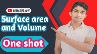 Surface area and Volume  Class 10 maths  CBSE BOARD  NCERT One Shot [upl. by Aicirtel667]