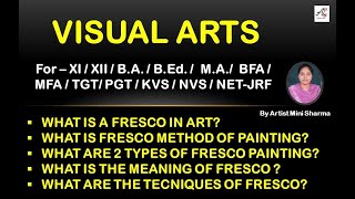 FRESCOWHAT IS FRESCO METHOD OF PAINTING [upl. by Armond]