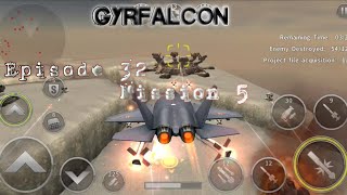 Gunship Battle Episode 32 Mission 5 Gyrfalcon GunshipBattle [upl. by Assener]