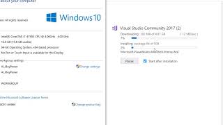 Setting up visual Studio for Azure SDK installation [upl. by Chaille]