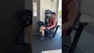 Leg Day Leg extensions 15 reps x 100kg [upl. by Melany]