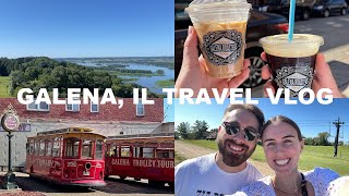 Galena IL Travel Vlog Shopping on Main Street Distillery Tour Coffee Shops amp More [upl. by Kimmy]