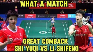 What A Match  Shi Yuqi Vs Li Shifeng Final Badminton Singapore Open 2024  Rewind [upl. by Khanna]