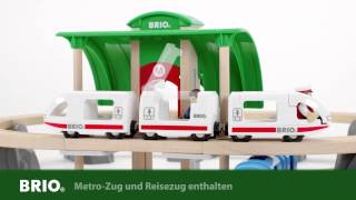 BRIO Metro City Train Set 33514 Deutsch [upl. by Daberath]