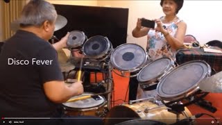 Disco Fever Jun Regalado drum video VST amp Co [upl. by Adlecirg433]