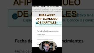 Cuantos dolares puedo blanquear sin pagar impuesto calculadora AFIP blanqueo de capitales afip [upl. by Wendy]