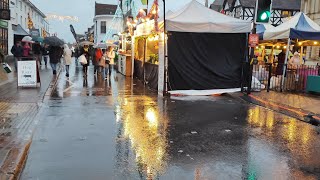 20231207 2 Lovely 7km wander around Christmas Victorian Market StratfordUponAvon UK [upl. by Ahsetan80]