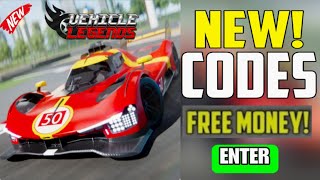 ALL NEW VEHICLE LEGENDS CODES 2023  LATEST ROBLOX VEHICLE LEGENDS CODES [upl. by Goldfarb]