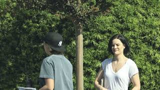 Jaimie Alexander on the Set of Its Always Sunny in Philadelphia in Los Angeles [upl. by Origra79]