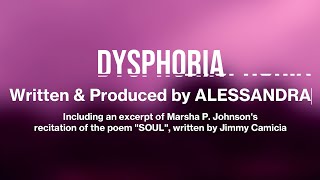 ALESSANDRA  DYSPHORIA OFFICIAL LYRIC VIDEO [upl. by Griffis]