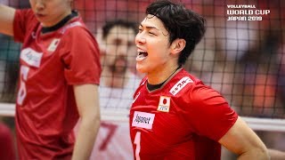 Kunihiro Shimizu 清水邦広 found a Way through the Block  Mens Volleyball World Cup 2019 [upl. by Ennyrb744]