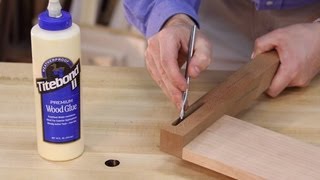 3 Steps to Great GlueUps Mortise and Tenon Joint [upl. by Rabi]