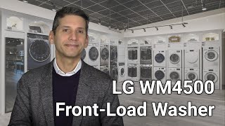 LG WM4500 FrontLoad Washer  Laundry Review [upl. by Eetsirhc]