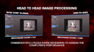 Head To Head Image Processing  AMD FX8150 [upl. by Assyli482]