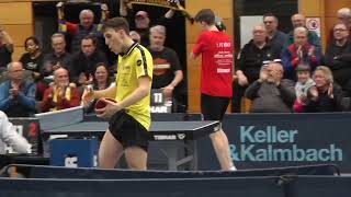 Tischtennis 2Bundesliga  TV Hilpoltstein  1FC Köln 30032024 [upl. by Eikcim]