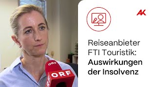 Auswirkungen der Insolvenz des Reiseanbieters  ORF Vorarlberg heute [upl. by Pomona]