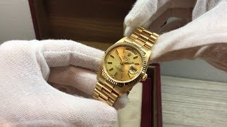 SN 3197 Rolex Daydate ref 18238 [upl. by Stockwell]