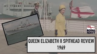 Queen Elizabeth II Spithead Review 1969 Featuring the Royal Navy and various navies ships and subs [upl. by Lahpos]