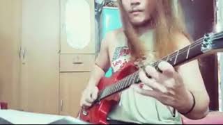 Freebird  Guitar Solo improvise [upl. by Zorah]