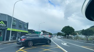 petone to Wgtn 8am peak time  Dashcam [upl. by Silera]