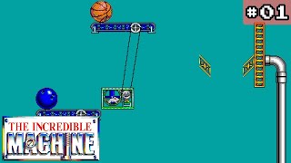 Lets Play The Incredible Machine  Part 1  Put the Ball in the Hoop [upl. by Stoneham]