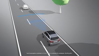 BClass COLLISION PREVENTION ASSIST PLUS  MercedesBenz original [upl. by Blanchette]