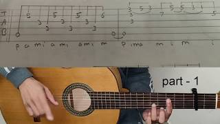 Almoraima  8  TABs  best flamenco guitar lessons  contact for any Flamenco song [upl. by Cavanaugh]