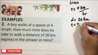 Calculating Speed  How to compute speed [upl. by Adelia]