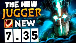 New Juggernaut 735 Patch 21 Kills OP Immortal Rank  Dota 2 Pro Gameplay [upl. by Kcirdde]