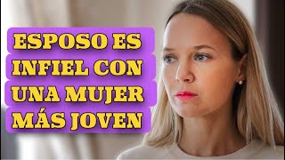 ESPOSO ES INFIEL CON UNA MUJER MÁS JOVEN  Romántica  Series y novelas [upl. by Yazbak]