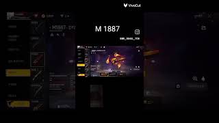 M 1887 ki skin 😈🍷freefire youtubeshorts vayerl garenafreefire geming [upl. by Faith781]